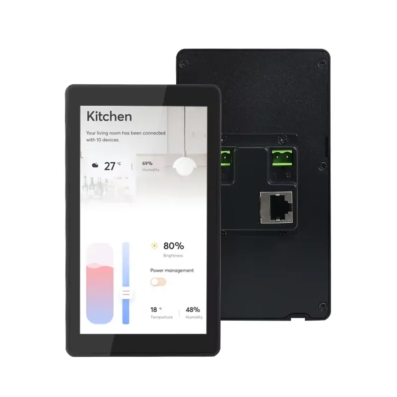 Smart Home Certification - Panel de Control Táctil HMI POE