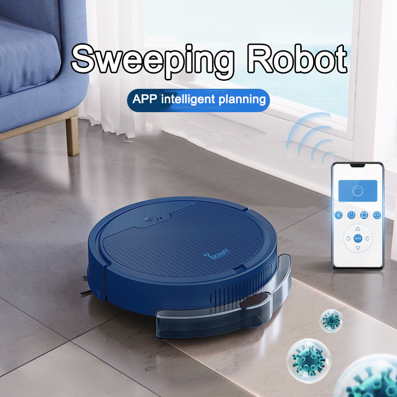 Vacuum Cleaner Smart Home - BowAI-Robot de barrido inteligente 3 en