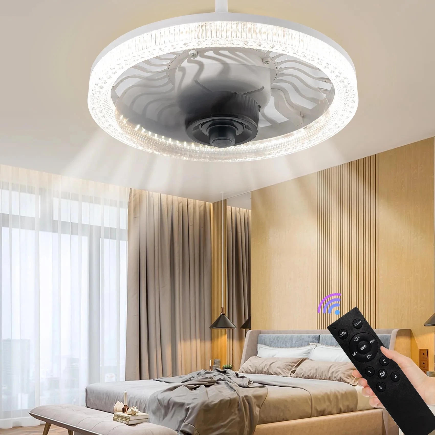 Smart Bulb - Luz LED inteligente para ventilador de