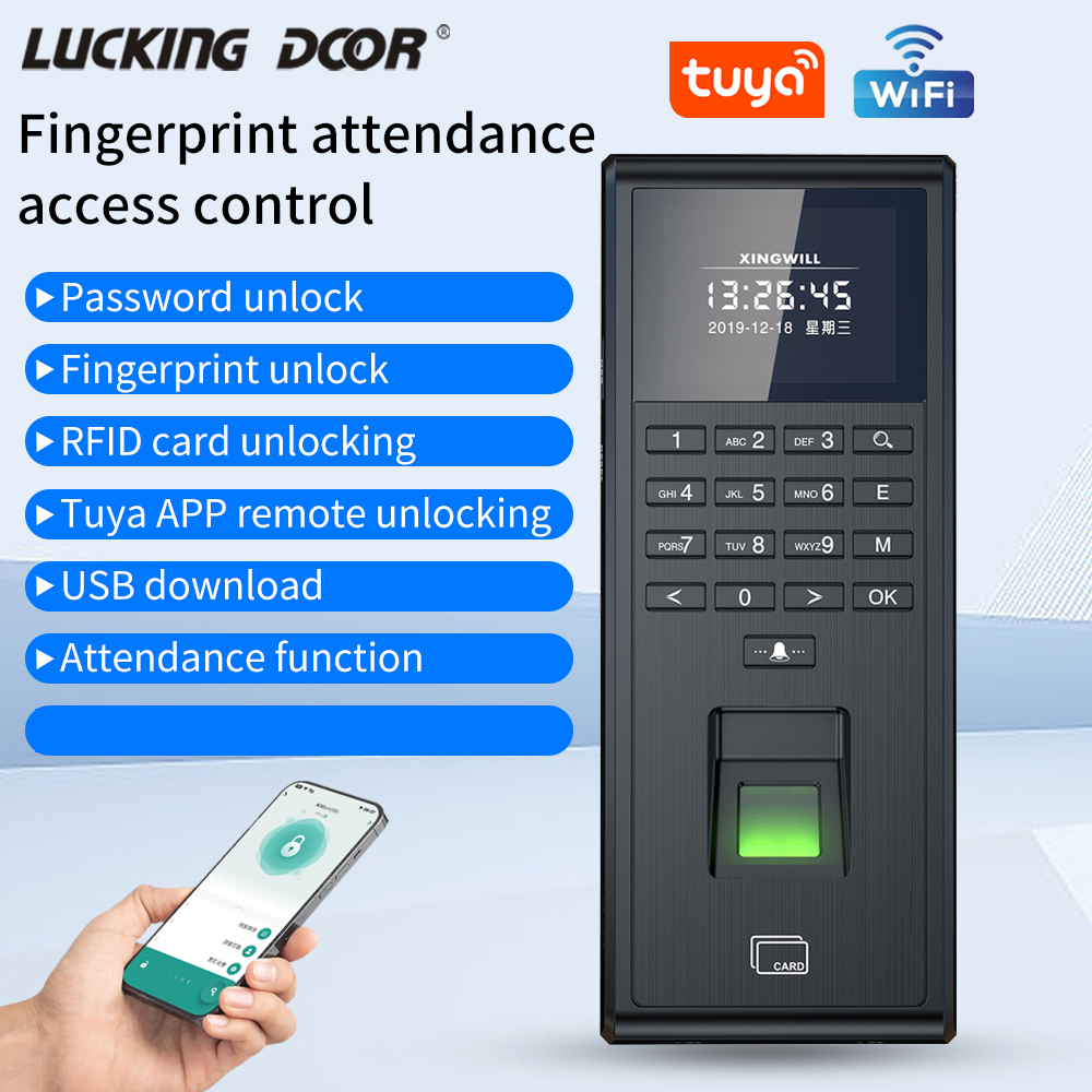 Smart Home Key - Tuya-sistema biométrico inteligente de reconocimiento de