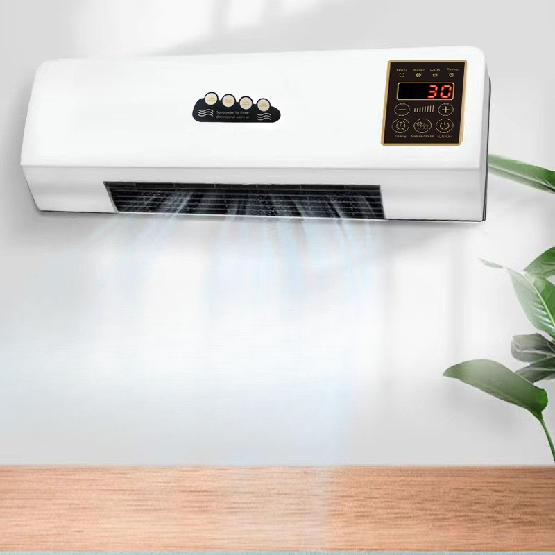 Smart Bathroom Fan - Calentador eléctrico de pared o mesa