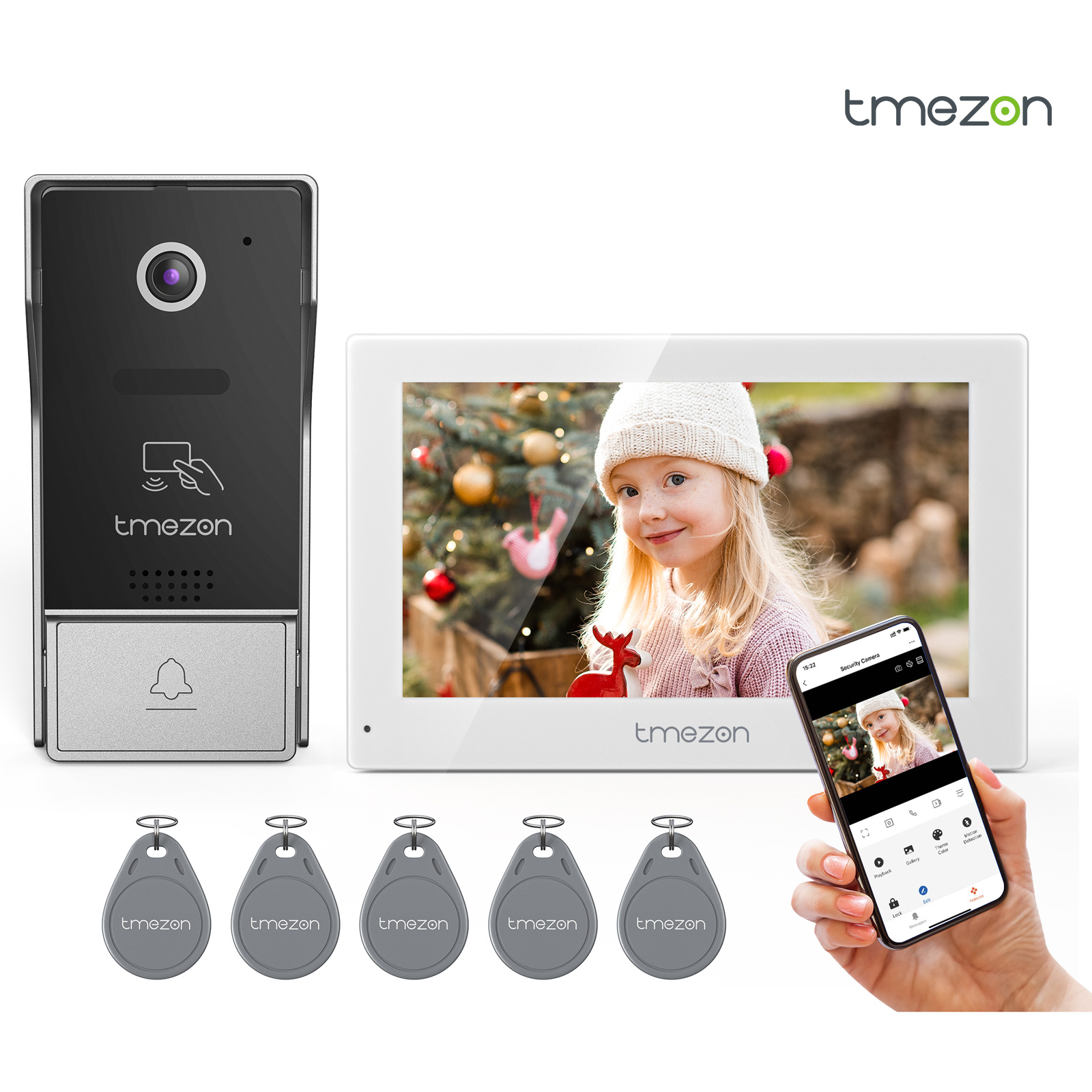 Smart Home Video Doorphone Ezviz - Sistema de intercomunicación portero automático inteligente