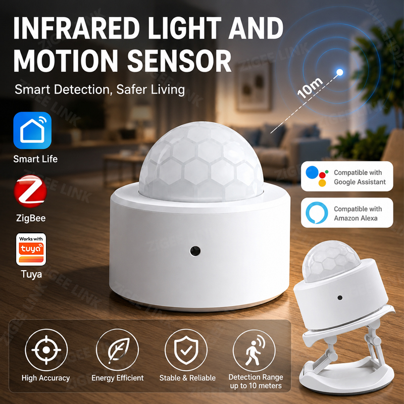 Pir Motion Sensor - Sensor de movimiento ZigBee 3,0 PIR,