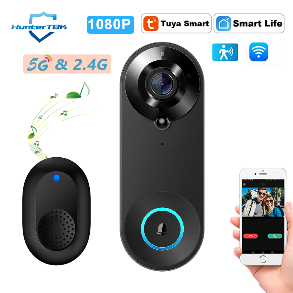 Smart Home Video Doorphone Ezviz - Videoportero WiFi 5G 2.4G, Cámara Inalámbrica