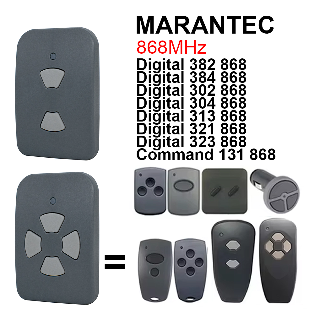 Smart Home Villa - Transmisor de mano remoto para garaje,