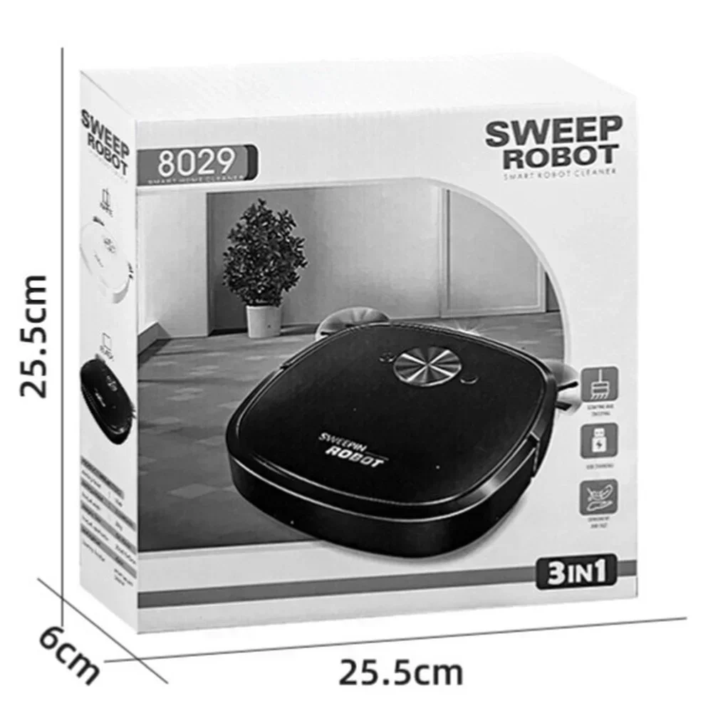Vacuum Cleaner Smart Home - Robot aspirador con carga USB, máquina
