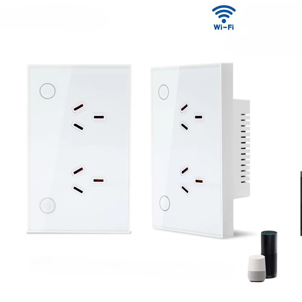 Smart Home Panel - Enchufe de Pared Inteligente Zigbee Wi-Fi