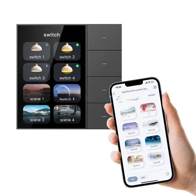 Smart Home Panel - Interruptor Inteligente F3 Pro con Panel