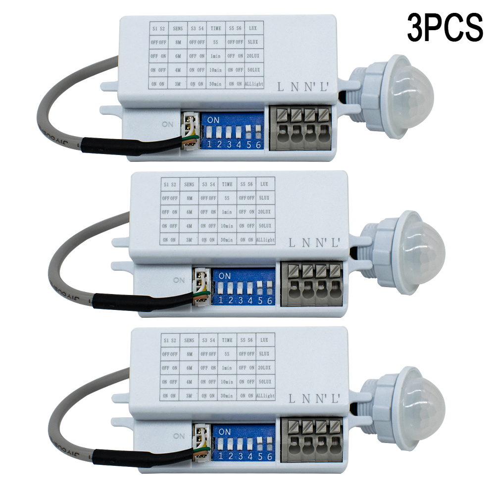 Pir Motion Sensor - Interruptor de luz con sensor de