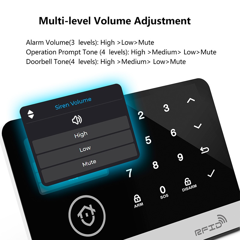 Sistema de alarma para el hoga - Smart Home Keyboard reseña y precio