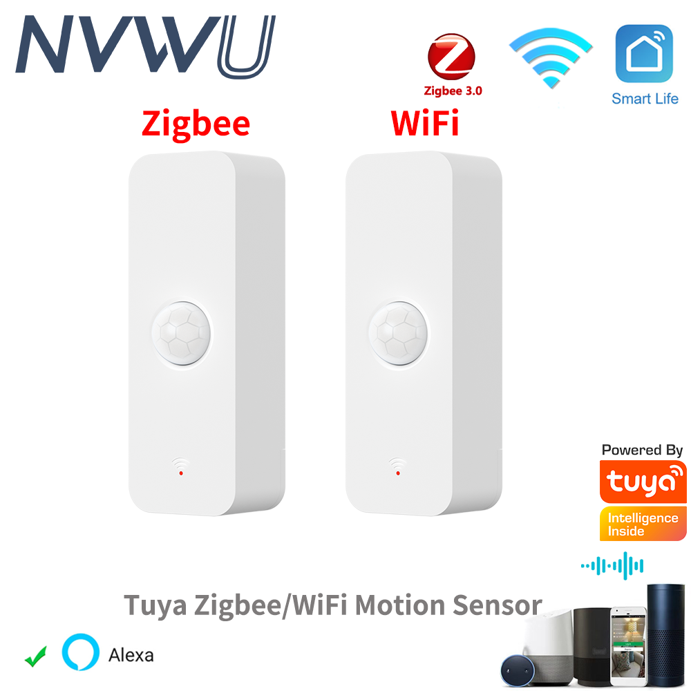 Tuya WiFi Zigbee PIR Sensor de - Pir Motion Sensor reseña y precio