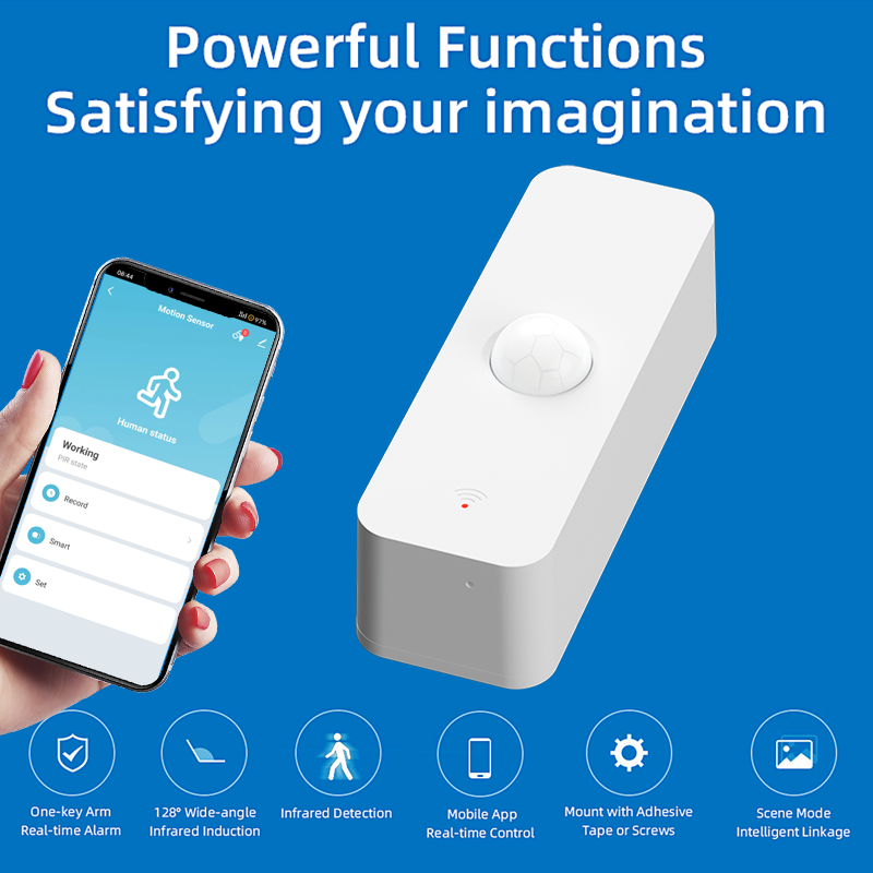 Tuya WiFi Zigbee PIR Sensor de - Pir Motion Sensor reseña y precio