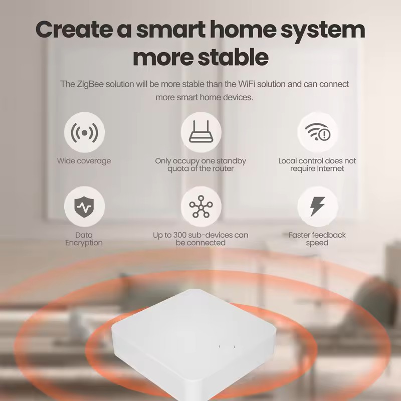 Hub Inteligente Tuya ZigBee 3. - Smart Home Hub Samsung reseña y precio