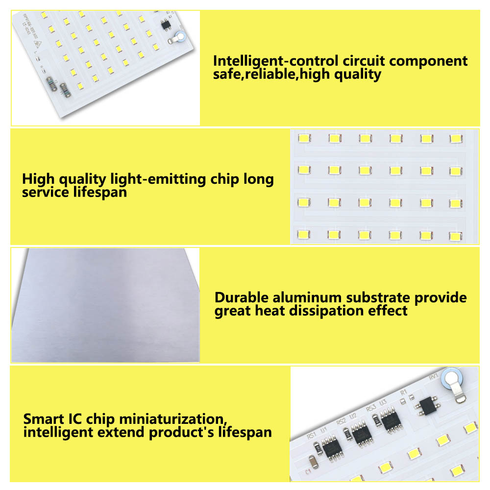 Lámpara LED COB de 10W 20W 30W - Smart Bulb reseña y precio
