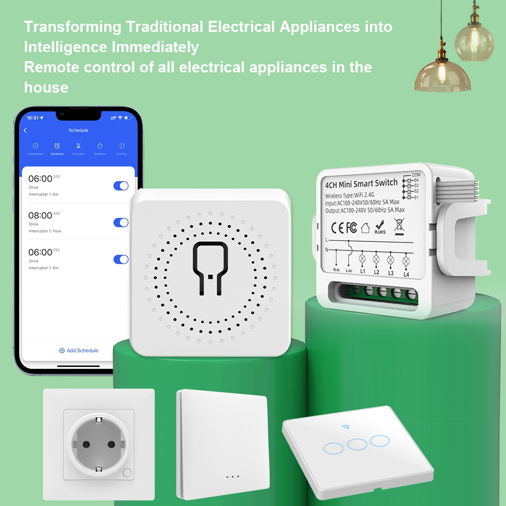 Interruptor inteligente WiFi T - Smart Home Web reseña y precio