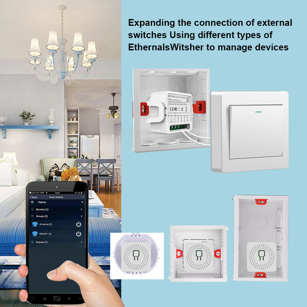 Interruptor inteligente WiFi T - Smart Home Web reseña y precio
