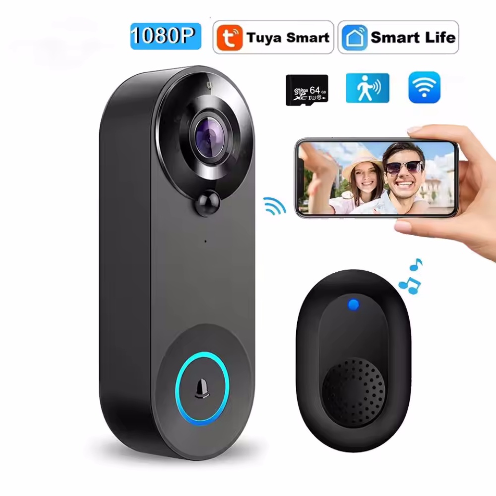 Tuya 1080P timbre inalámbrico  - Smart Home Video Doorphone Ezviz reseña y precio