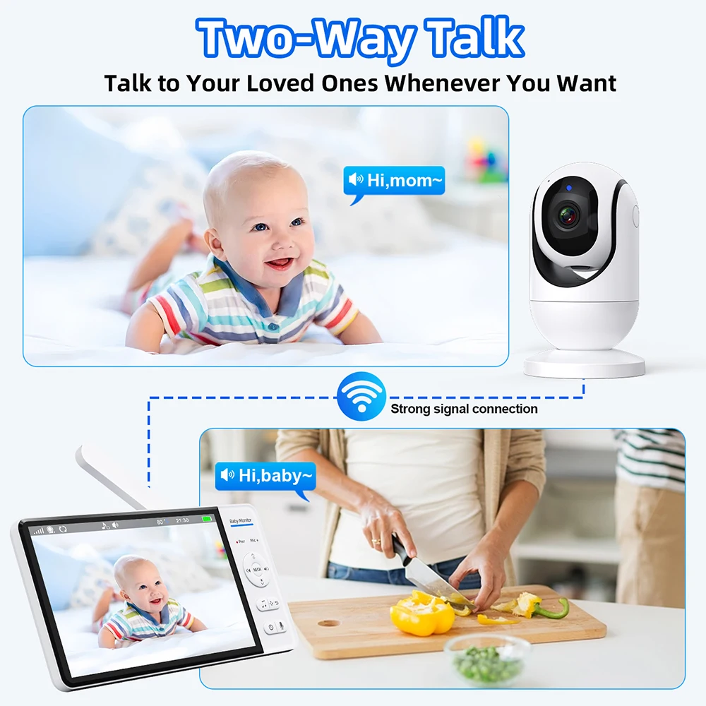 Monitor de vídeo para bebé de  - Smart Home Battery Camera reseña y precio