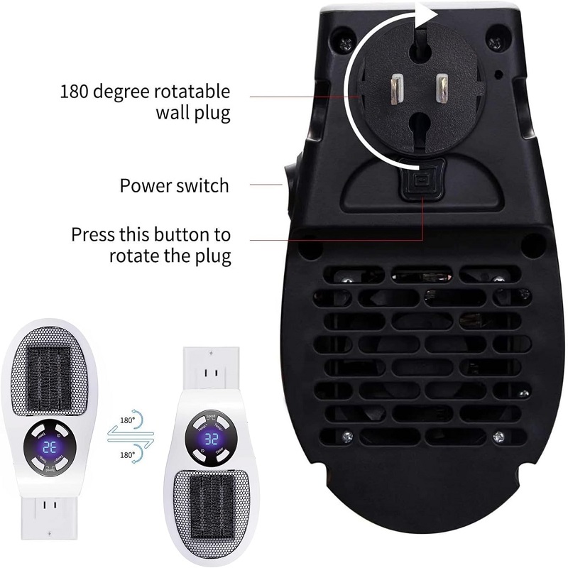 Calentador eléctrico con enchu - Smart Bathroom Fan reseña y precio