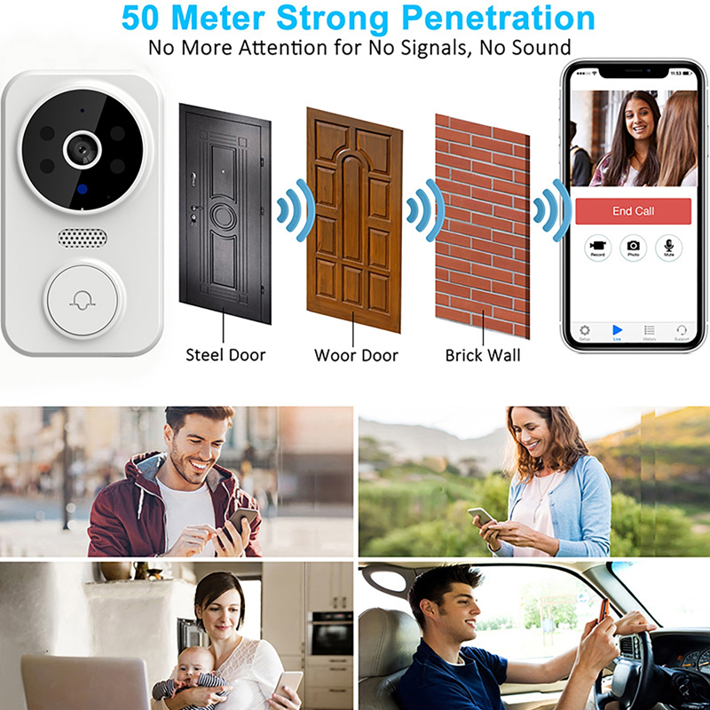 Timbre de puerta con vídeo int - Smart Home Video Doorphone Ezviz reseña y precio