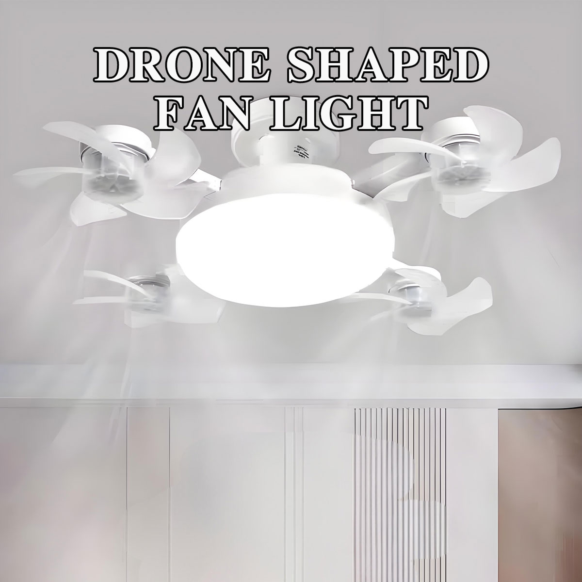Ventilador de techo con forma  - Smart Bathroom Fan reseña y precio