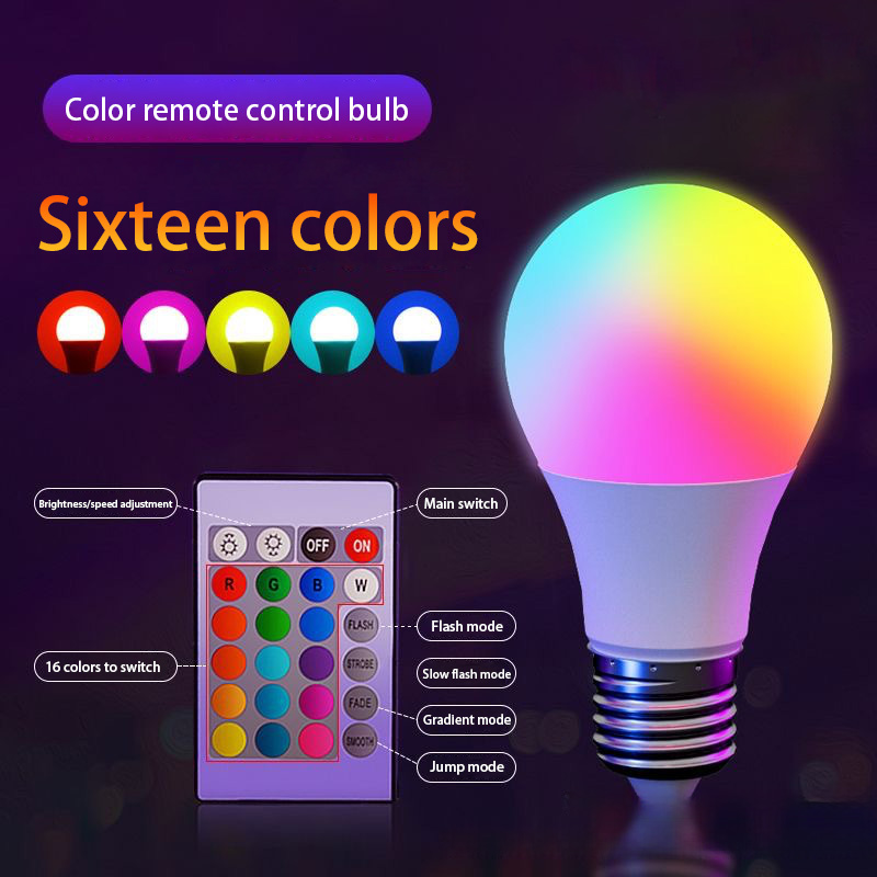 Bombilla LED RGB E27 220V de 1 - Smart Bulb reseña y precio