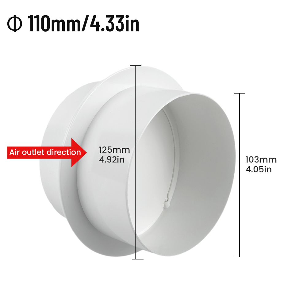 Válvula de retención de PVC pa - Smart Bathroom Fan reseña y precio