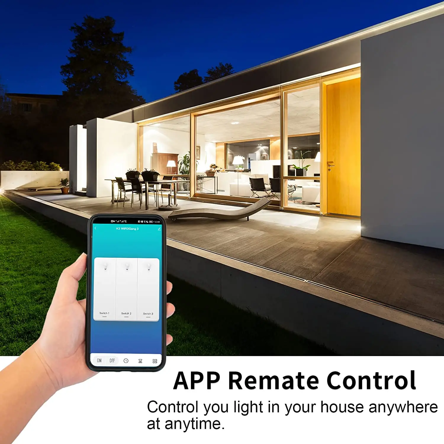 Tuya Wifi UE interruptores int - Smart Home Web reseña y precio