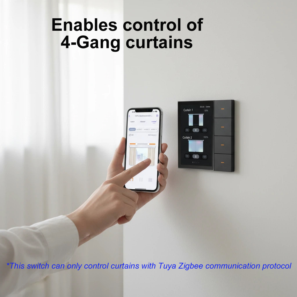 Panel Inteligente F3-pro Tuya  - Smart Home Room reseña y precio
