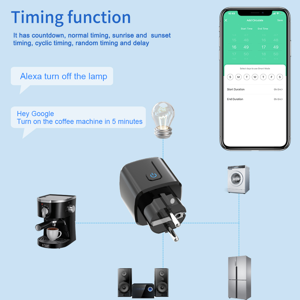 Enchufe Inteligente Tuya con C - Smart Home Web reseña y precio