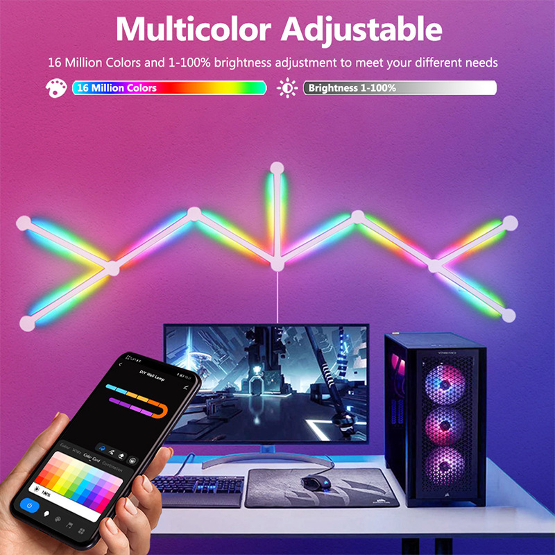 Lámpara de pared RGB inteligen - Smart Home Room reseña y precio