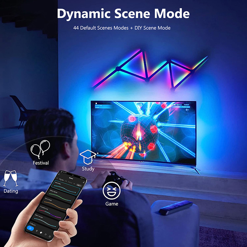Lámpara de pared RGB inteligen - Smart Home Room reseña y precio