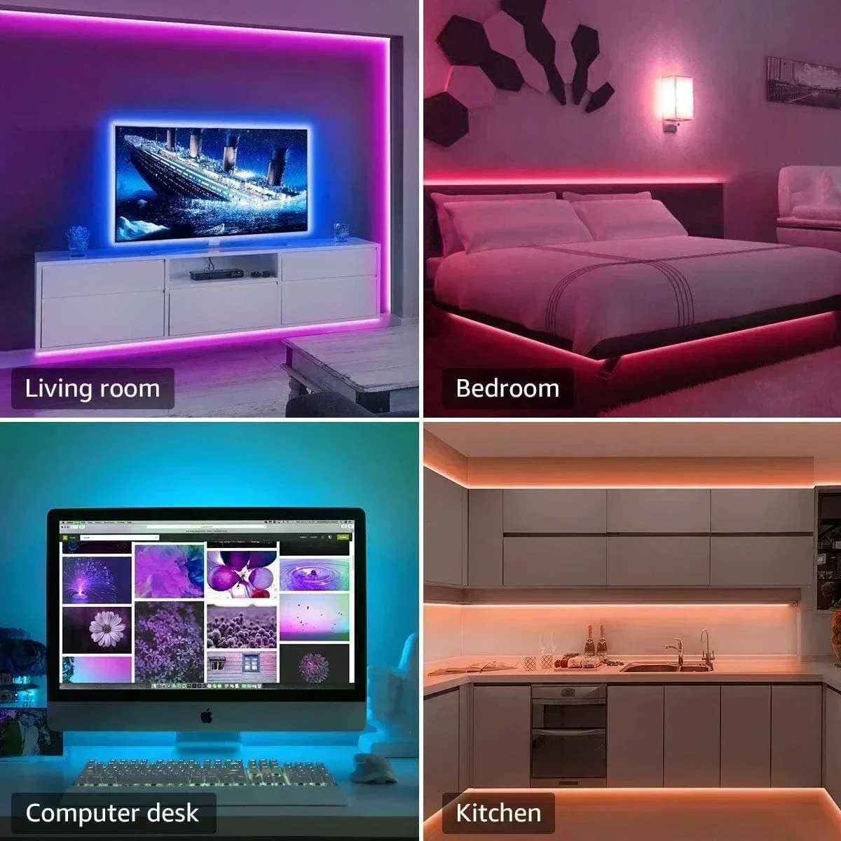 Tira de luces LED RGB intelige - Smart Bulb reseña y precio
