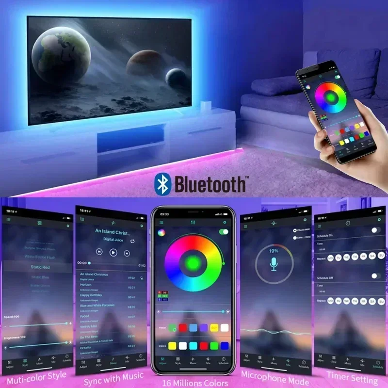 Tira de luces LED RGB intelige - Smart Bulb reseña y precio