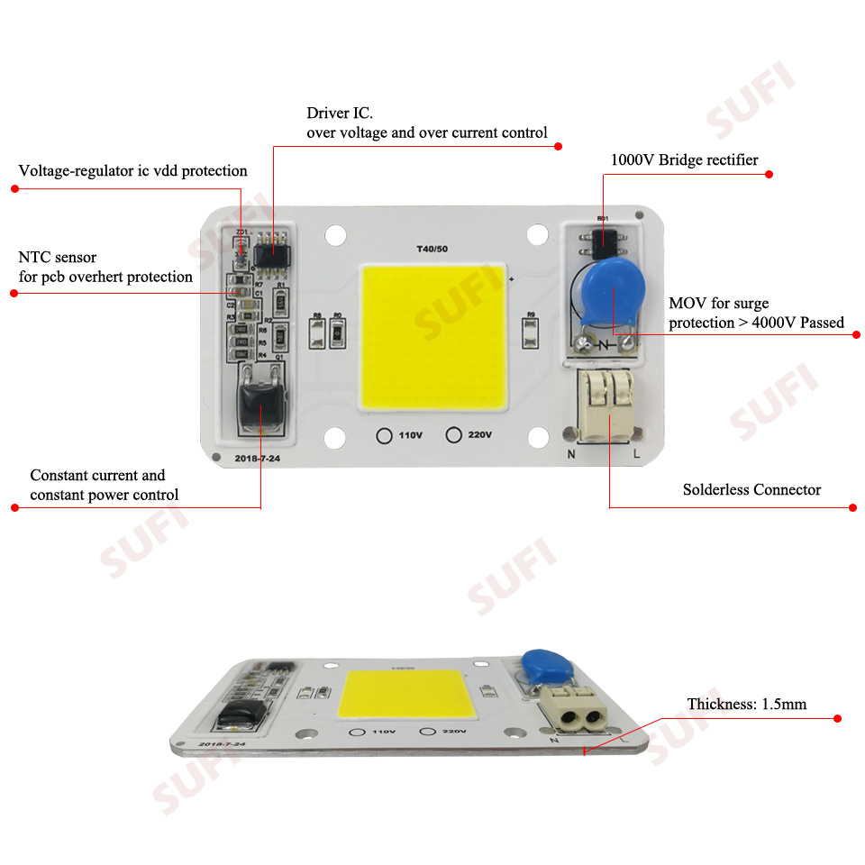 Chip de bombilla LED de espect - Smart Bulb reseña y precio