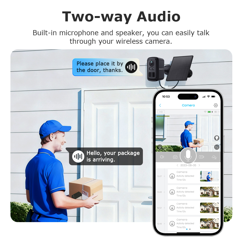 Cámara de Seguridad Ubox Mini  - Smart Home Battery Camera reseña y precio