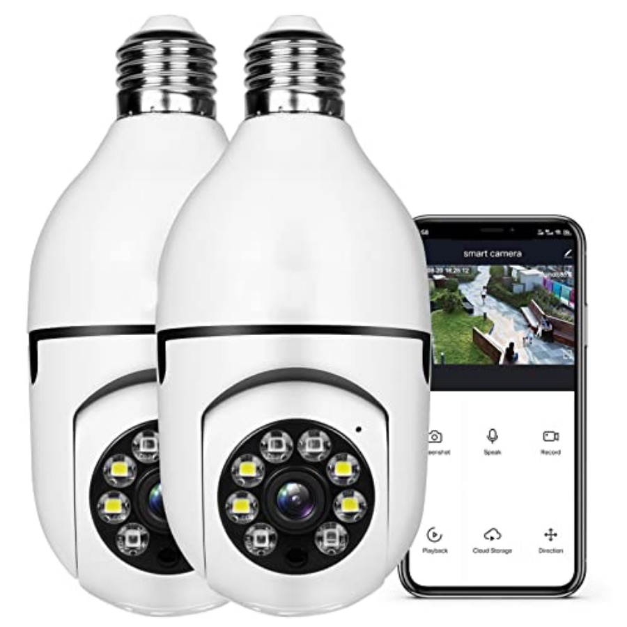 Cámara de seguridad inalámbric - Smart Bulb reseña y precio