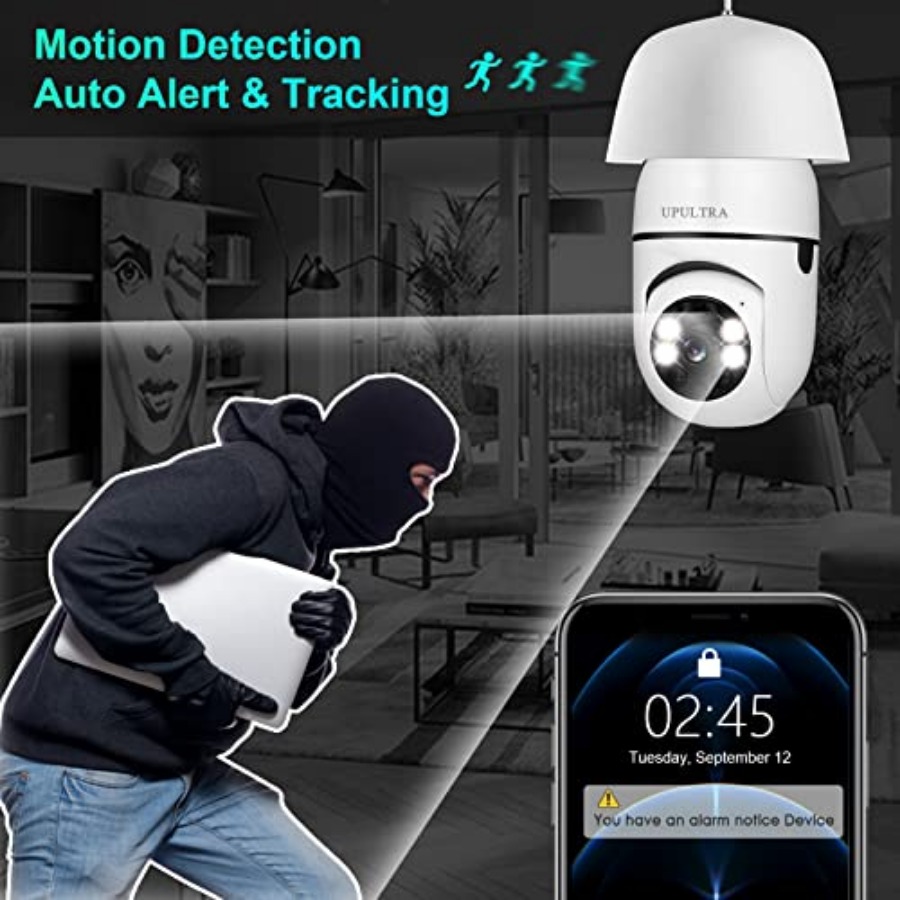 Cámara de seguridad inalámbric - Smart Bulb reseña y precio