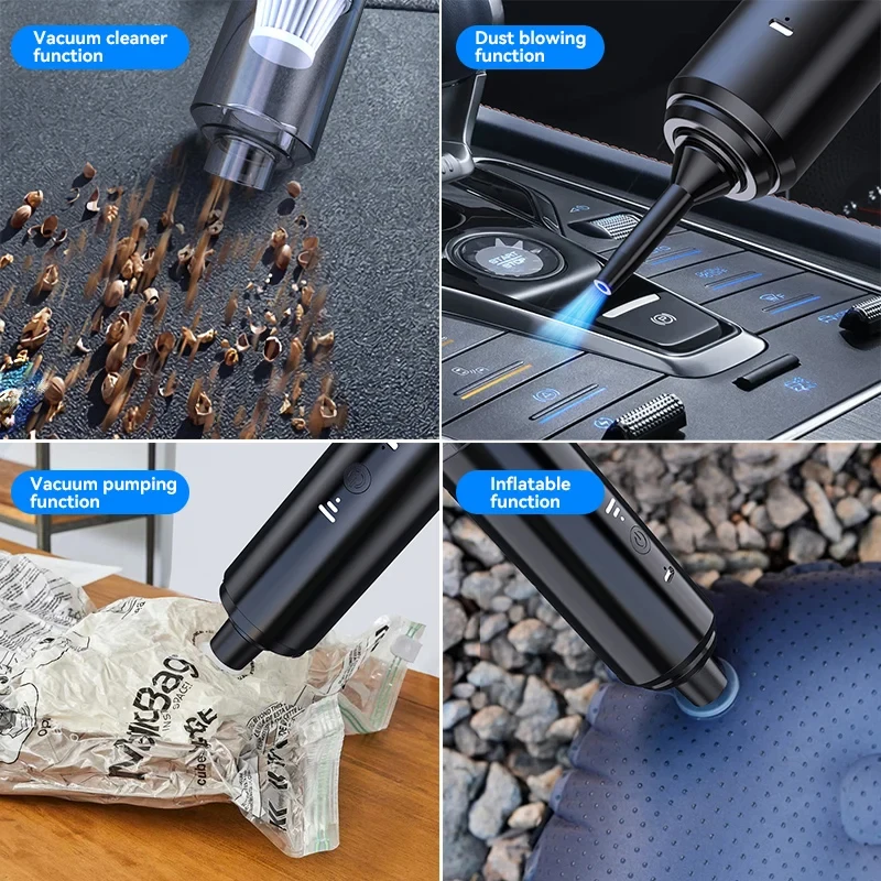 Aspiradora Portátil para Auto, - Vacuum Cleaner Smart Home reseña y precio