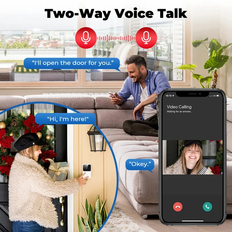 Videoportero WiFi Inteligente  - Smart Home Video Doorphone Ezviz reseña y precio