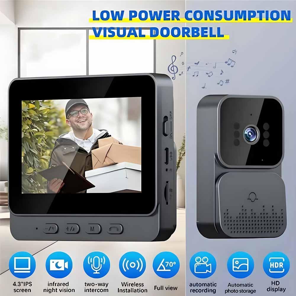 Videoportero Inalámbrico con I - Smart Home Video Doorphone Ezviz reseña y precio
