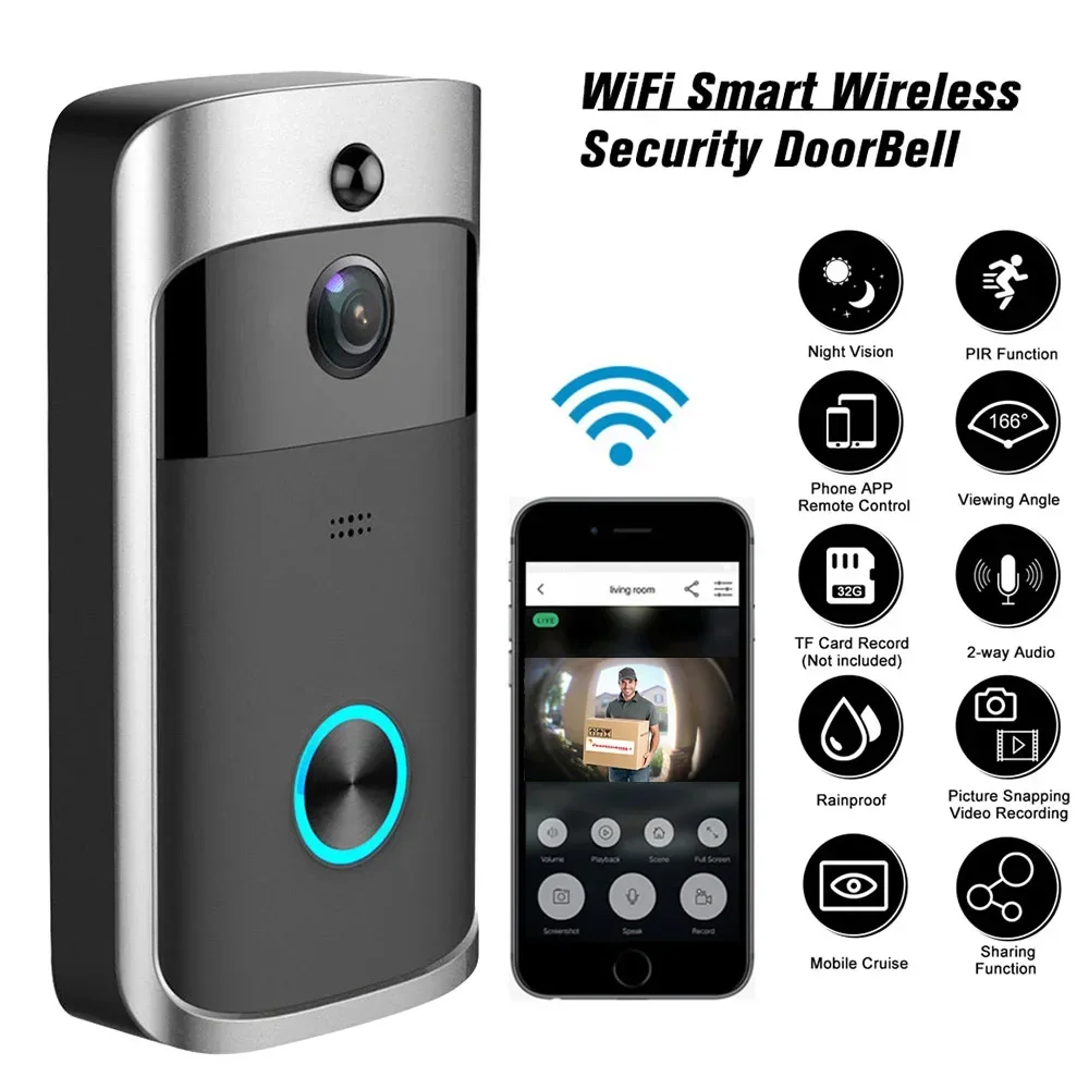 Timbre inalámbrico WIFI para e - Smart Home Video Doorphone Ezviz reseña y precio
