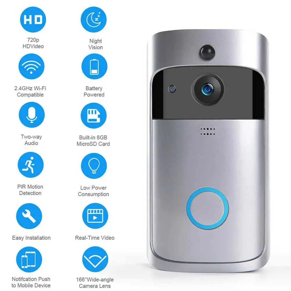 Timbre inalámbrico WIFI para e - Smart Home Video Doorphone Ezviz reseña y precio