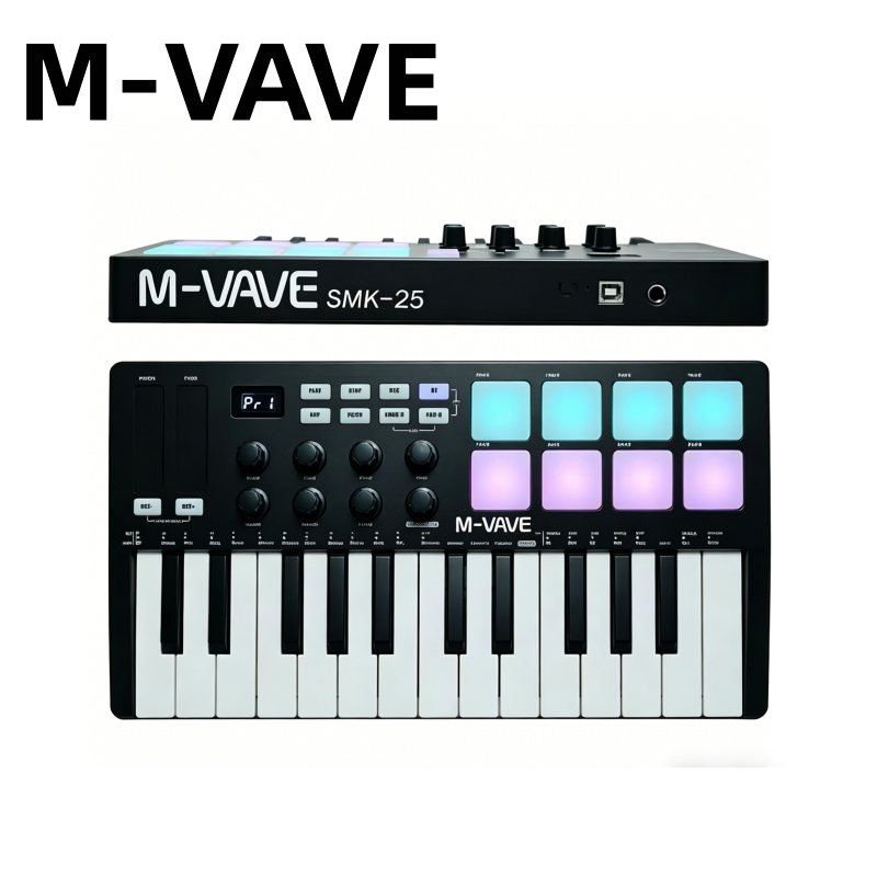 Teclado MIDI Portátil M-VAVE S - Smart Home Key reseña y precio