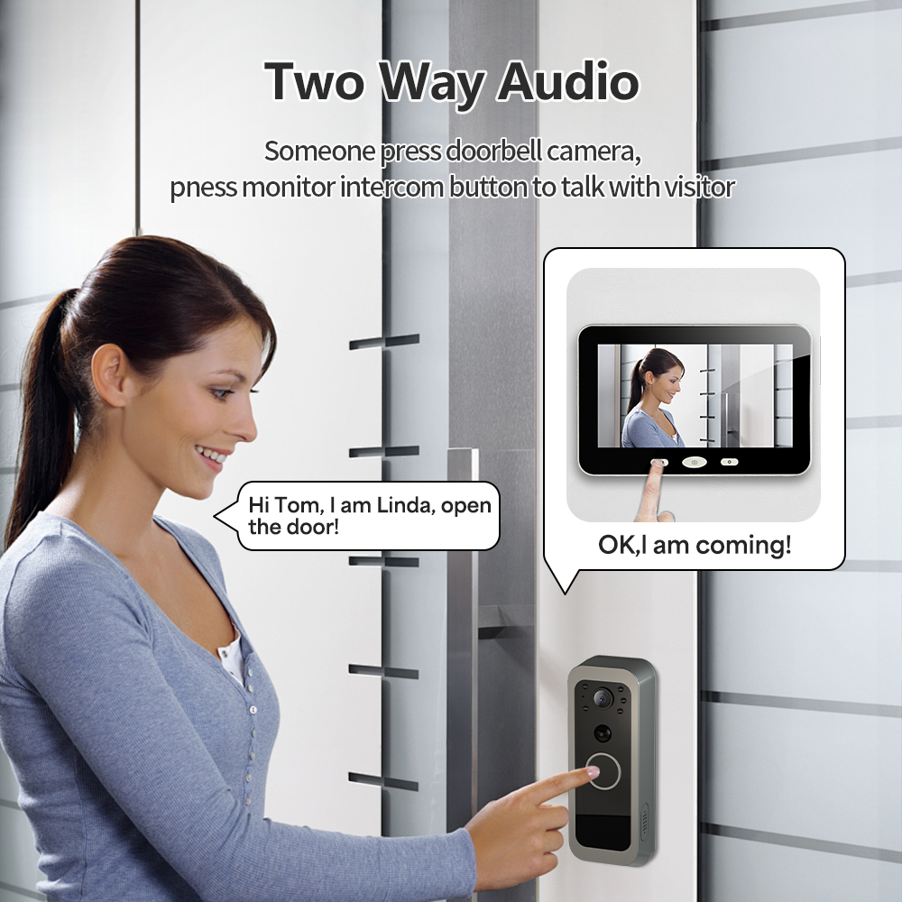 Videoportero Inteligente Tuya  - Smart Home Battery Camera reseña y precio