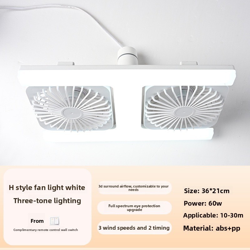 Ventilador con Luz E27 con Con - Smart Bathroom Fan reseña y precio