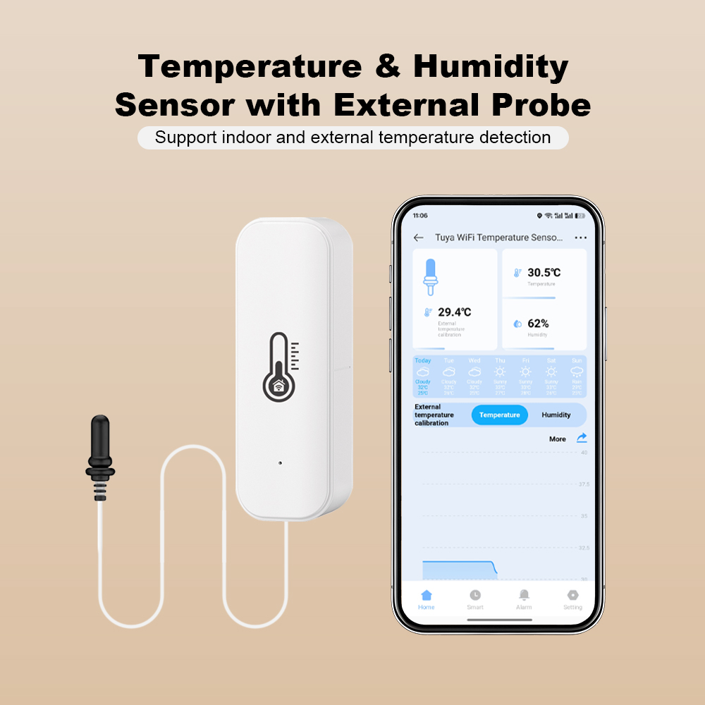 Nuevo Sensor de Humedad y Temp - Smart Home Web reseña y precio